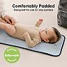 KeaBabies Portable Diaper Changing Pad and Waterproof Foldable