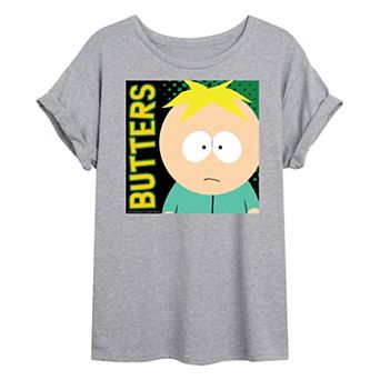 Juniors' South Park Butters Oversized Tee