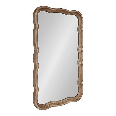 Kate and Laurel Hatherleigh Scalloped Wall Mirror