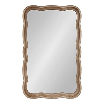 Kate and Laurel Hatherleigh Scalloped Wall Mirror