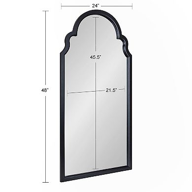 Kate and Laurel Hogan Arched Framed Wall Mirror