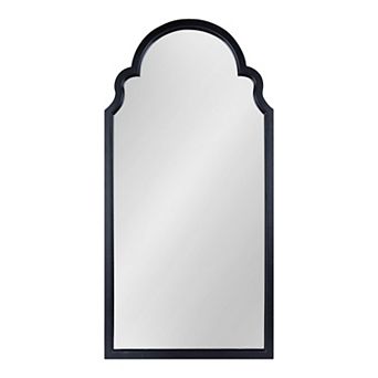 Kate and Laurel Hogan Arched Scalloped Framed Wall Mirror