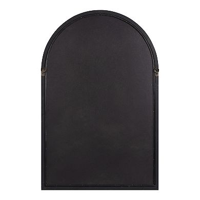 Kate and Laurel Hogan Arch Windowpane Wall Mirror