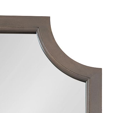 Kate and Laurel Hogan Notched Framed Wall Mirror