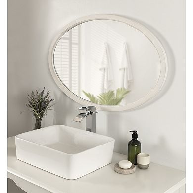 Kate and Laurel Hogan Oval Framed Wall Mirror