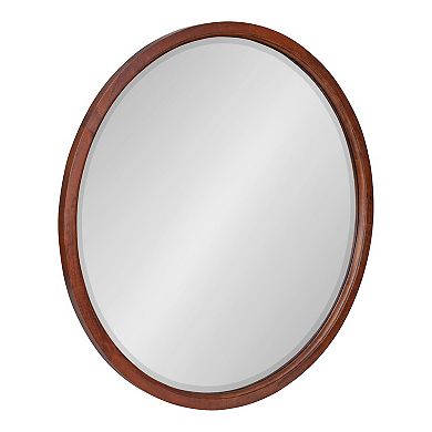 Kate and Laurel Hogan Round Framed Wall Mirror