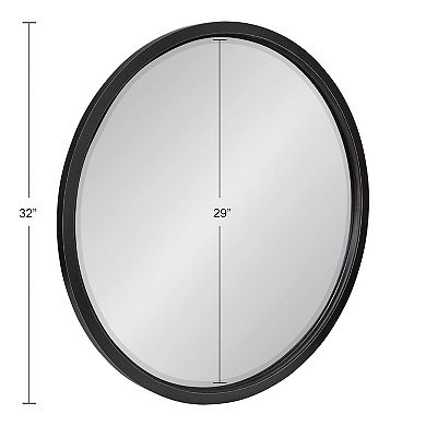 Kate and Laurel Hogan Round Framed Wall Mirror