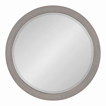 Kate and Laurel Hogan Round Framed Wall Mirror
