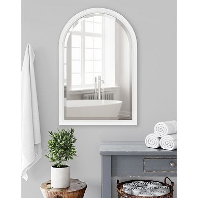 Kate and Laurel Hogan Arched Framed Wall Mirror