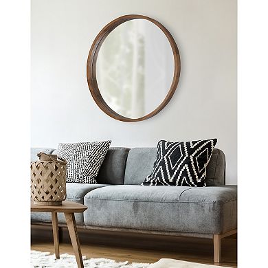 Kate and Laurel Hutton Round Wall Mirror