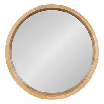 Kate and Laurel Hutton Round Wall Mirror