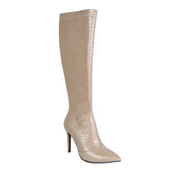 London Rag Wheedle Women's Heeled Mid Calf Boots