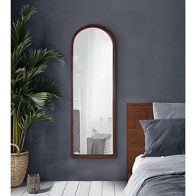 Kate and Laurel Hutton Arched Framed Wall Mirror