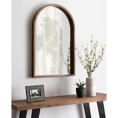 Kate and Laurel Hutton Arched Framed Wall Mirror