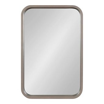 Kate and Laurel Hutton Rounded Corners Wall Mirror