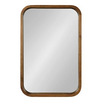 Kate and Laurel Hutton Rounded Corners Wall Mirror