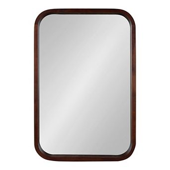 Kate and Laurel Hutton Rounded Corners Wall Mirror