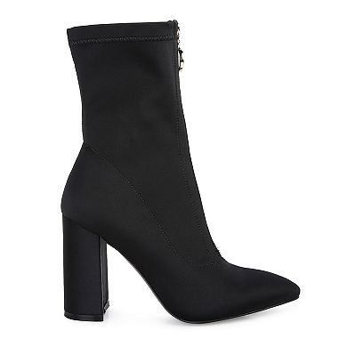 London Rag Bobbettes Women's Block Heel Ankle Boots