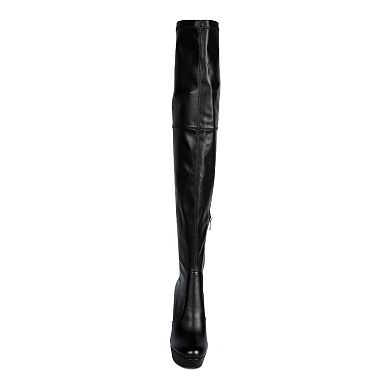 London Rag Marvelettes Women's Thigh-High Boots