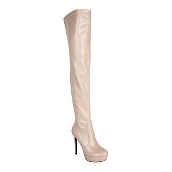 London Rag Marvelettes Women's Thigh-High Boots