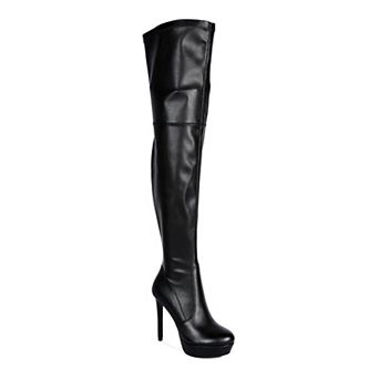 London Rag Marvelettes Women's Thigh-High Boots