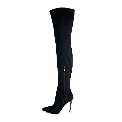 London Rag Lolling Women's Thigh-High Boots