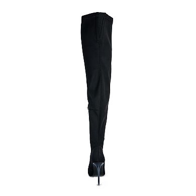 London Rag Lolling Women's Thigh-High Boots