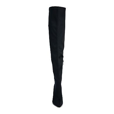 London Rag Lolling Women's Thigh-High Boots