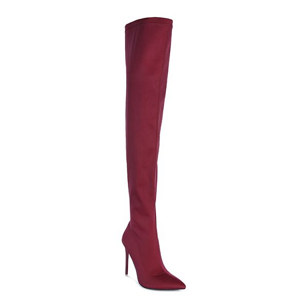 London Rag Lolling Women's Thigh-High Boots