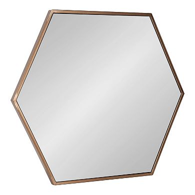 Kate and Laurel McNeer Hexagon Wall Mirror