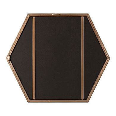 Kate and Laurel McNeer Hexagon Wall Mirror