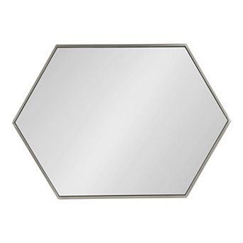 Kate and Laurel McNeer Hexagon Wall Mirror