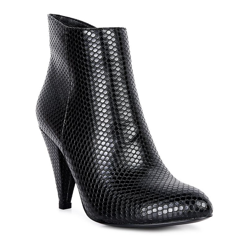 London Rag Lemon Tart Women's Heeled Ankle Boots, 