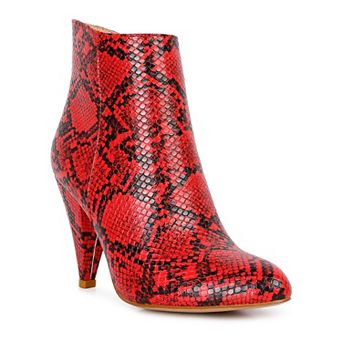 London Rag Lemon Tart Women's Heeled Ankle Boots