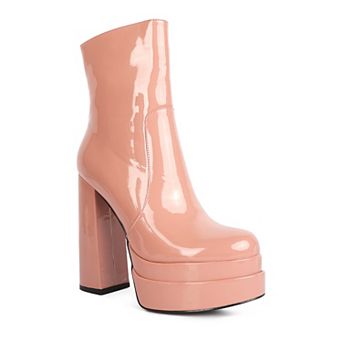 London Rag Bander Women's Platform Ankle Boots