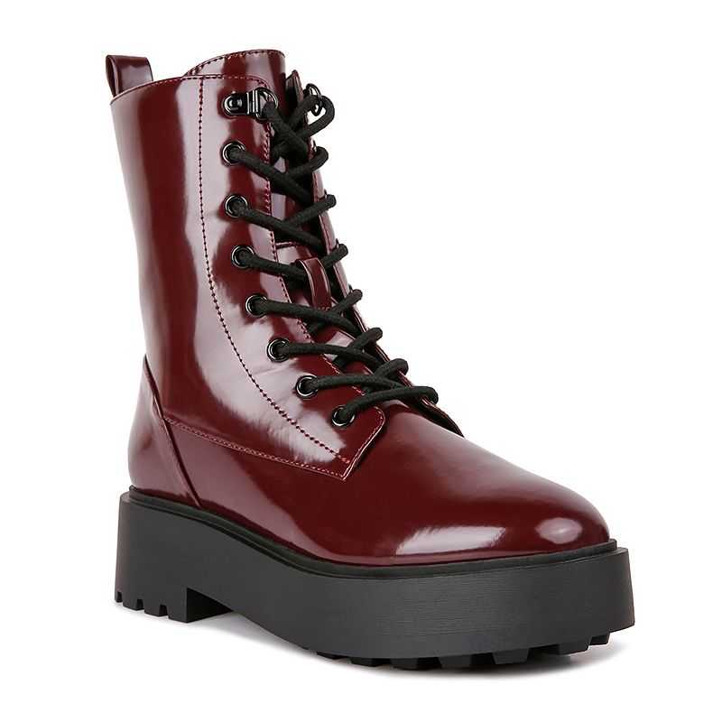 Red sale boots kohls