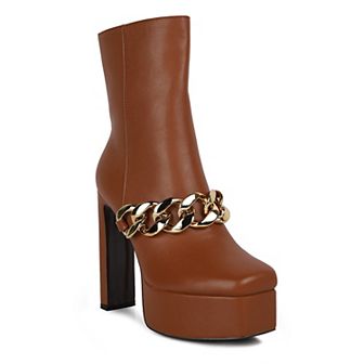 London Rag Bambini Women's Platform Ankle Boots