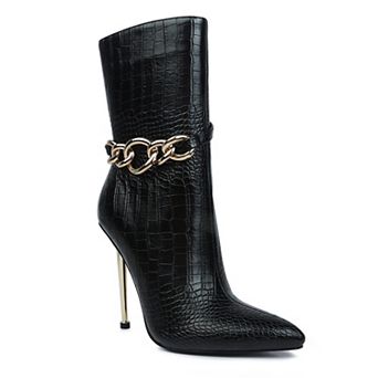 London Rag Nicole Women's Heeled Ankle Boots