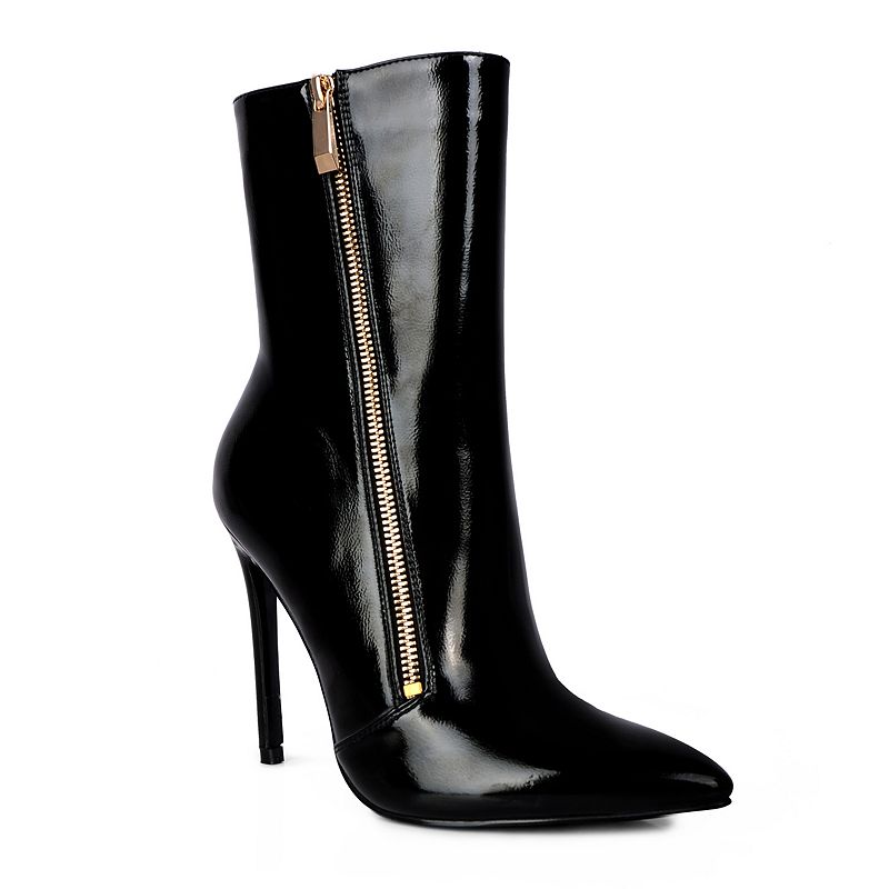 London Rag Mania Women's Heeled Ankle Boots, 