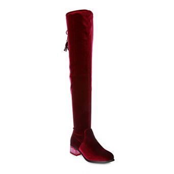 London Rag Rumple Women's Thigh-High Boots