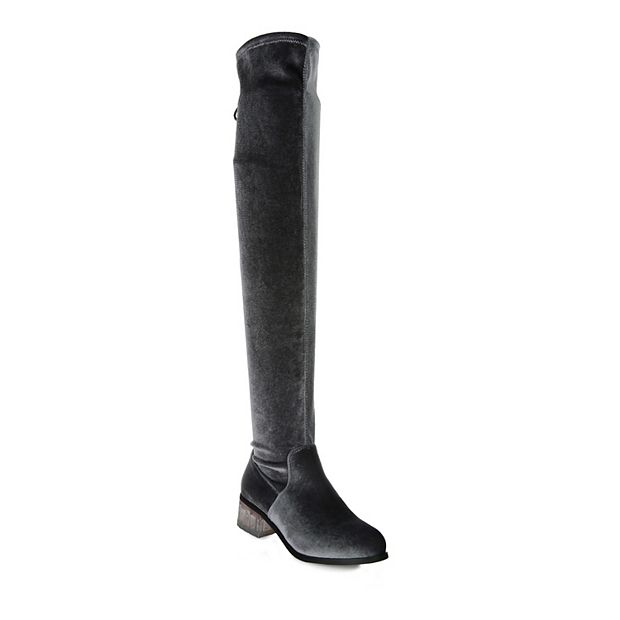 Kohls thigh high top boots