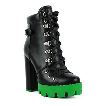 London Rag Willow Women's Platform Ankle Boots