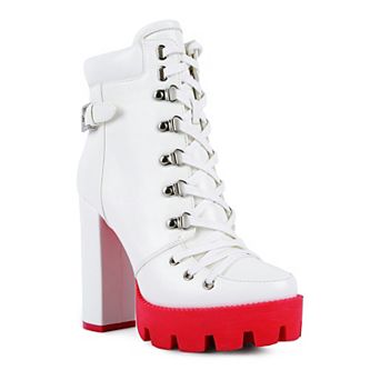 London Rag Willow Women's Platform Ankle Boots