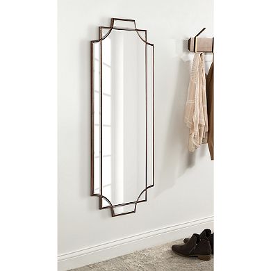 Kate and Laurel Minuette Decorative Framed Wall Mirror