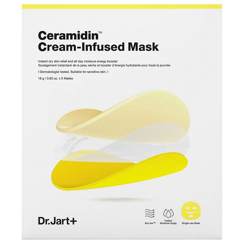 Ceramidin Cream-Infused Mask, Size: 0.63 Oz, Multicolor