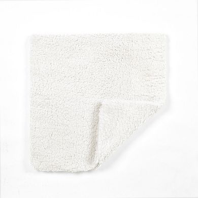 Lush Decor Cozy Soft Sherpa Reversible Decorative Pillow