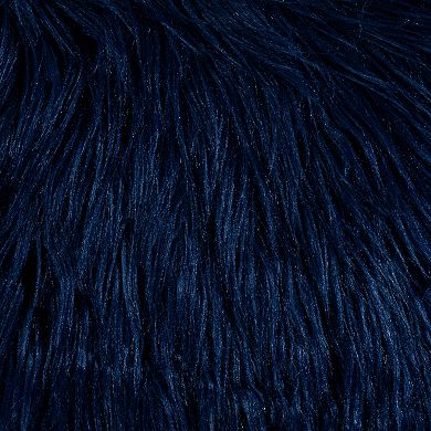 Lush Decor Mongolian Luca Faux Fur Decorative Pillow