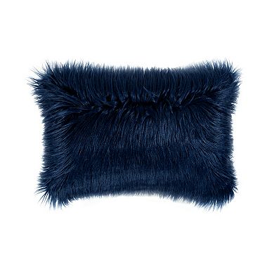 Lush Decor Mongolian Luca Faux Fur Decorative Pillow 