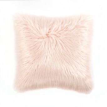 Lush Decor Mongolian Luca Faux Fur Decorative Pillow