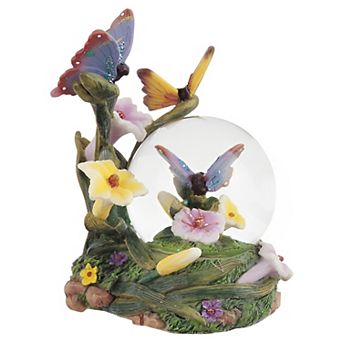 FC Design 5"H Butterflies Glitter Snow Globe Home Room Decor
